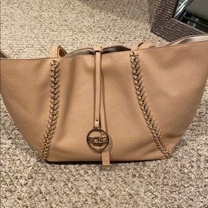 Tan bcbg bag